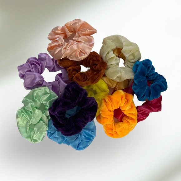 A Dozen Hair Scrunchies - Picture 5 of 9